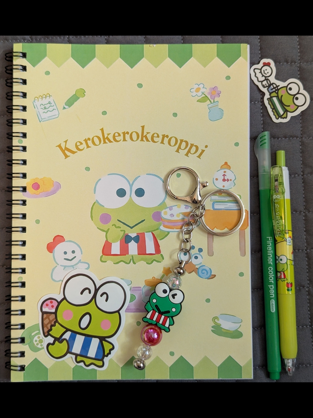 Sanrio Kerokerokeroppi Notebook & Accessories